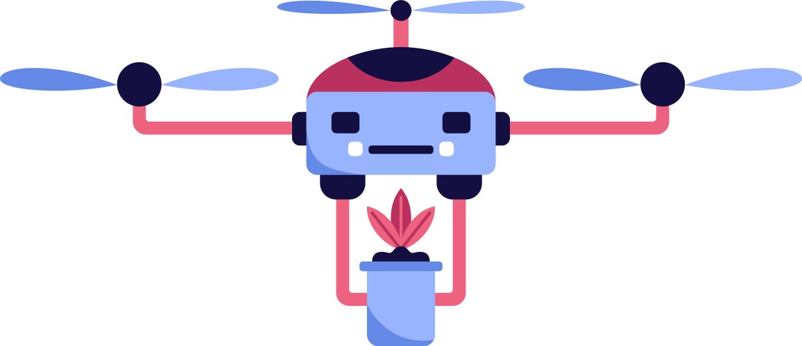 Air drone icon Royalty Free Vector Image - VectorStock