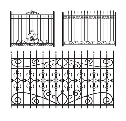 Iron window grills Royalty Free Vector Image - VectorStock