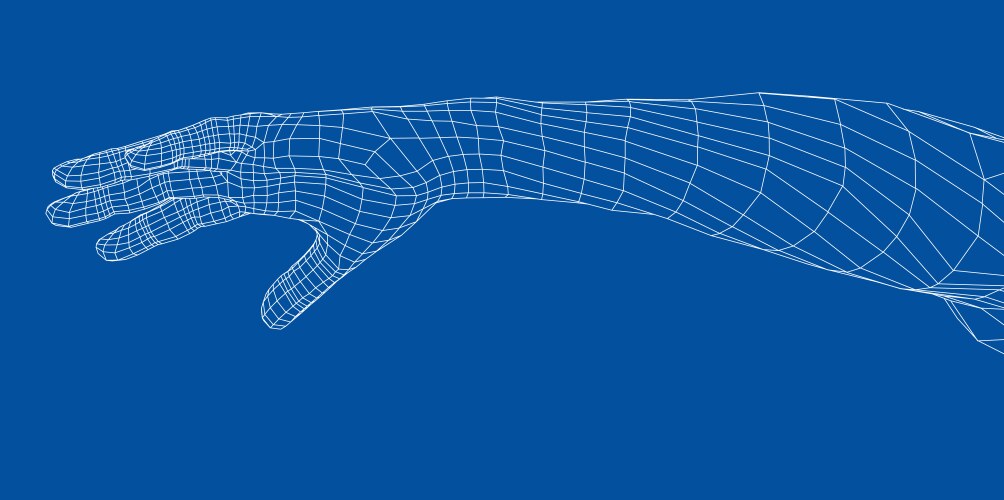 Human hand holding sign Royalty Free Vector Image