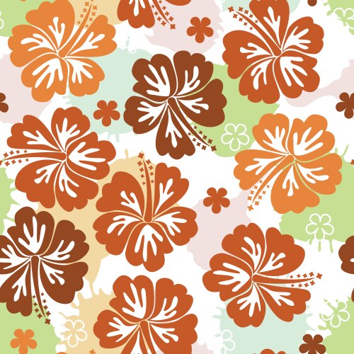 Vintage floral seamless pattern Royalty Free Vector Image
