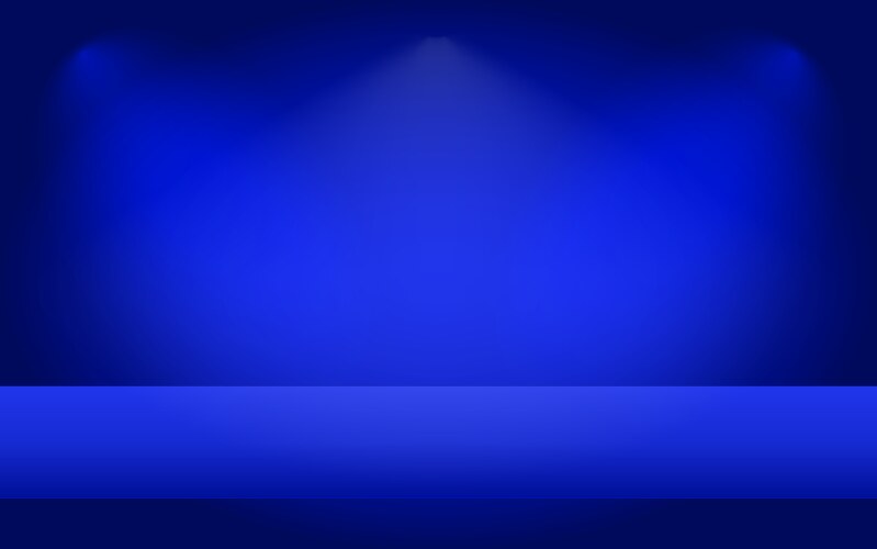 Empty abstract mock up 3d stage studio background Vector Image