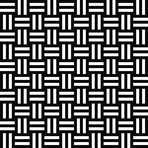 Simple repeating monochrome stripe pattern vector image