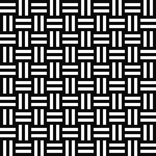 simple repeating monochrome stripe pattern vector image