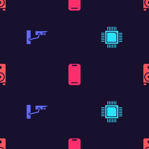 Set processor with microcircuits cpu security vector image