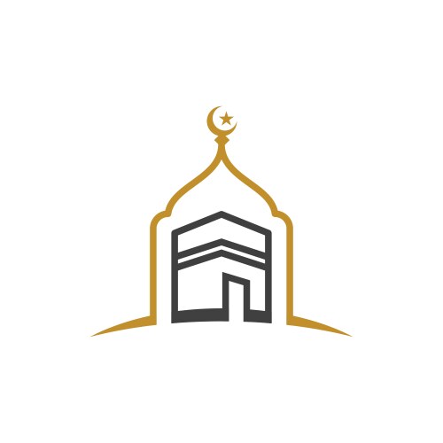 Kaaba icon Royalty Free Vector Image - VectorStock