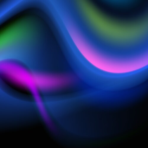 Abstract colorful blurred background with smooth Vector Image