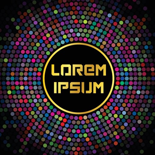 Abstract Mosaic Background - Colorful & Dynamic Vector Image