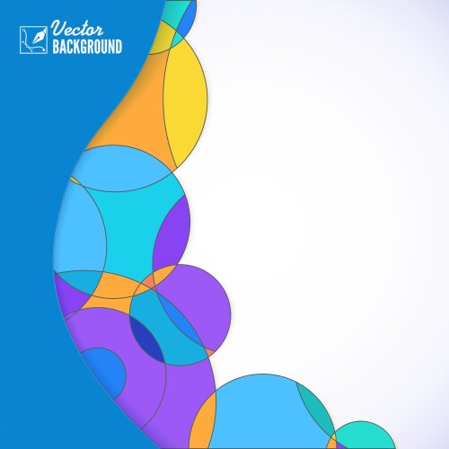 Abstract color background Royalty Free Vector Image