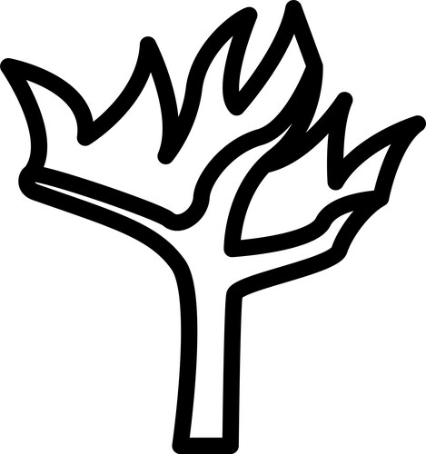 Icon fire Royalty Free Vector Image - VectorStock