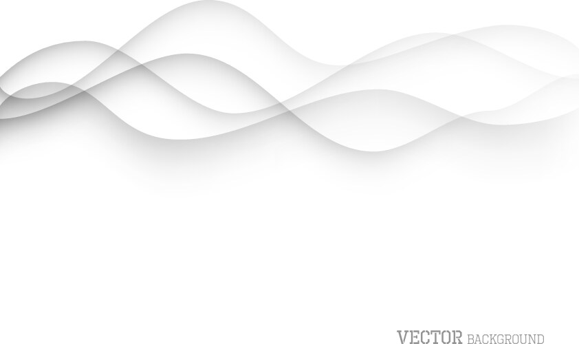 Elegant waves background Royalty Free Vector Image