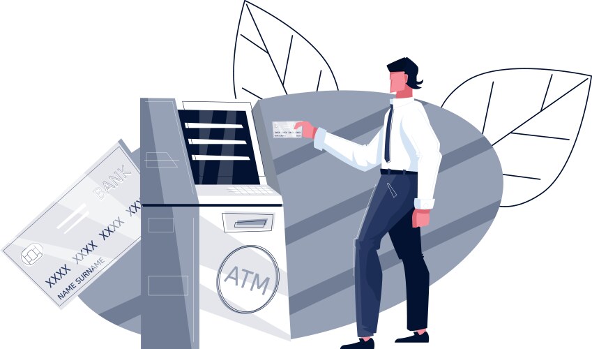 Armed bank robbery Royalty Free Vector Image - VectorStock