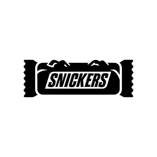 Snickers Chocolate Bar Logo Vector Image