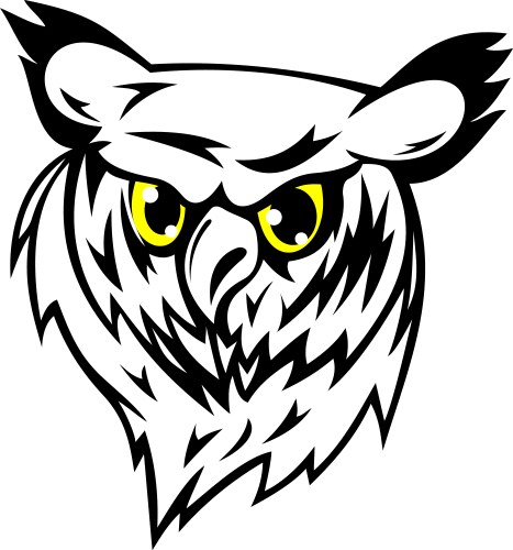 Owl bird icon Royalty Free Vector Image - VectorStock