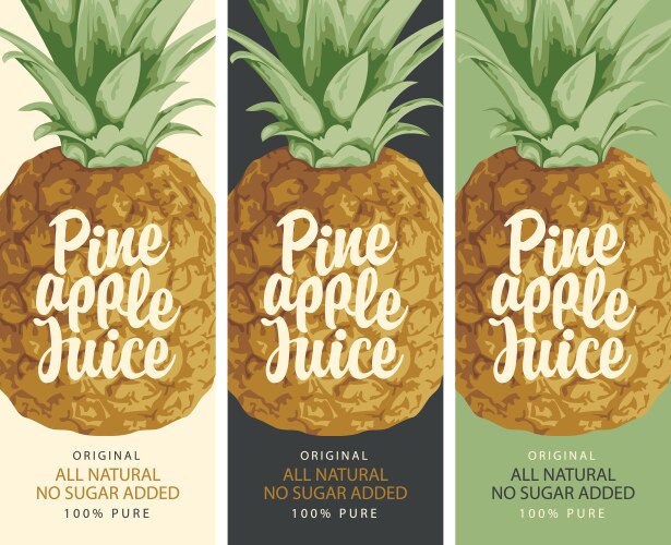 Pineapple Jam Labels Label Vector Images (over 110)