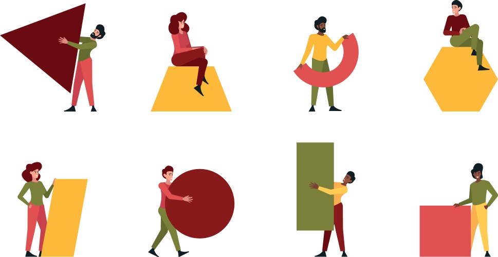 Abstract People Vector Images (over 430,000)