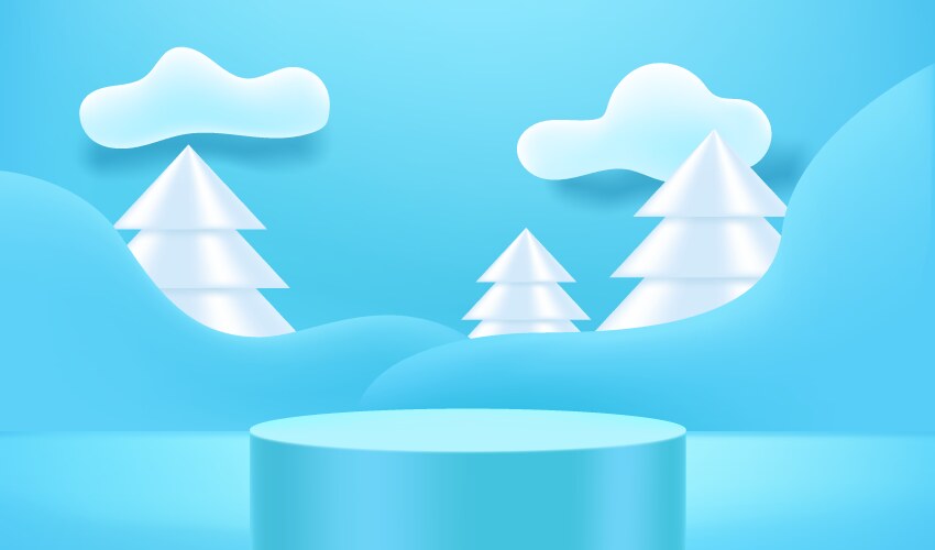 3d realistic clouds collection Royalty Free Vector Image