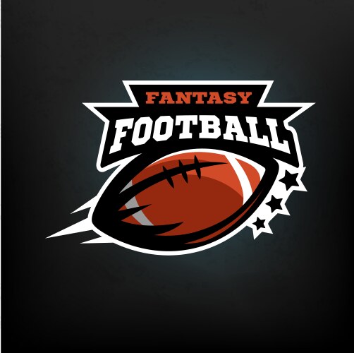 american football fantasy vector image vector image