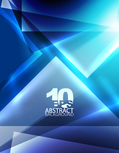 Abstract background dynamic geometric shapes Vector Image