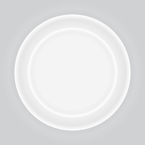 Abstract two white circles curve with copy space vector image