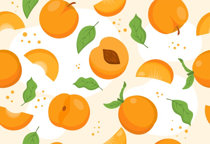 Fruit pear watercolor seamless background Vector Image