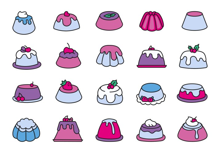 Pudding Dessert Vector Images (over 8,400)