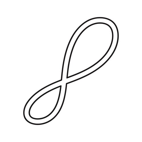 Infinity line Vector Images & Graphics for Commercial Use | VectorStock