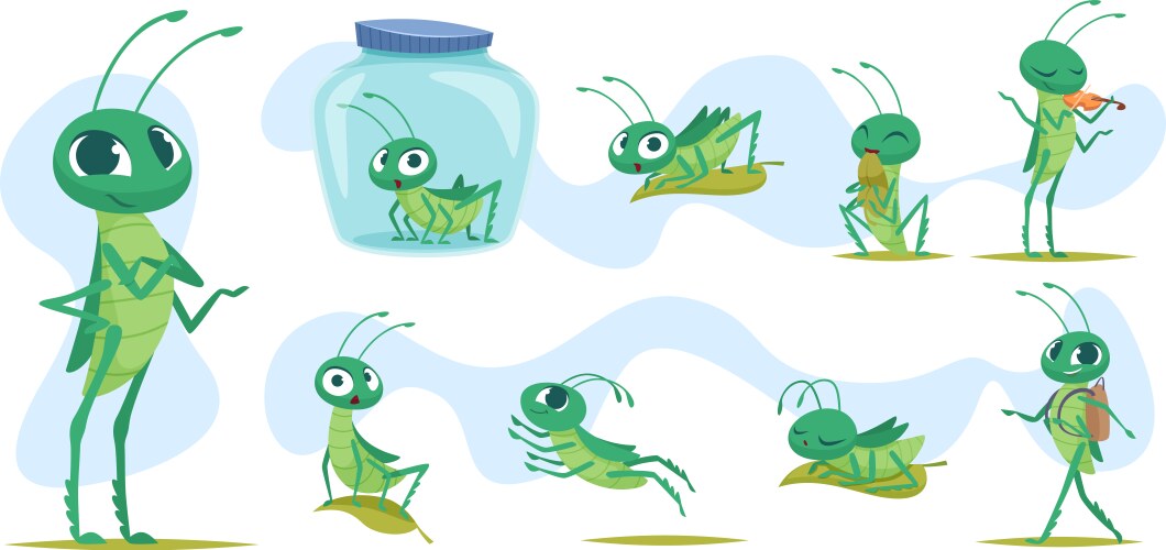 Insects and bugs Royalty Free Vector Image - VectorStock
