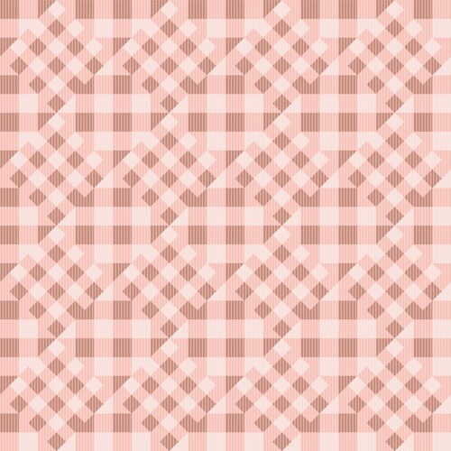 Pink patchwork seamless geometric pattern Vector Image