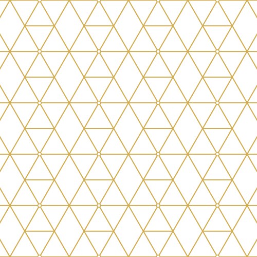 Gold Square Pattern vector image