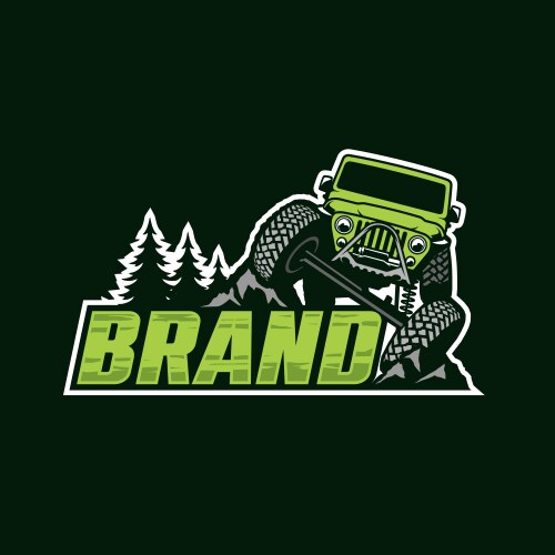 Pickup logo Royalty Free Vector Image - VectorStock