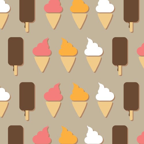 Ice creamice lolly Royalty Free Vector Image - VectorStock