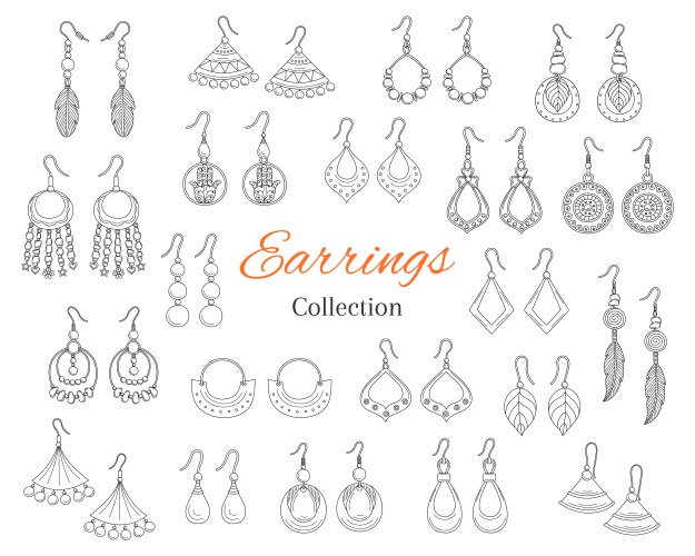 Earrings Vector Images (over 200,000)