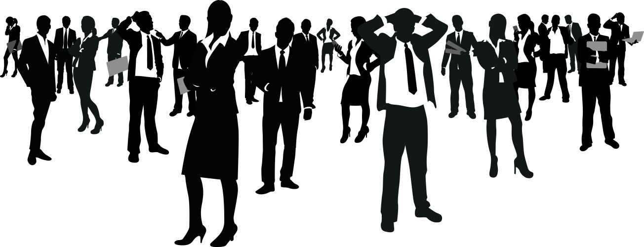 Group symbol people hold hands Royalty Free Vector Image