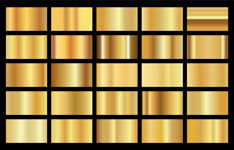 realistic gold background texture vector image vector image