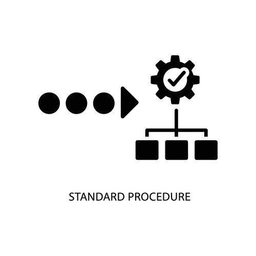 Flowchart & Process Symbols – Royalty-Free Vector | VectorStock