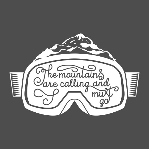 Snowboarding Motivation Quotes Vector Image