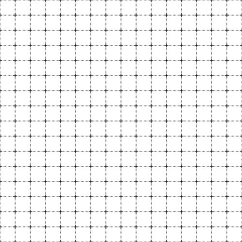 Grid background pattern with lines and dots vektorbild