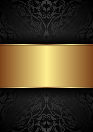 Black luxury background Royalty Free Vector Image