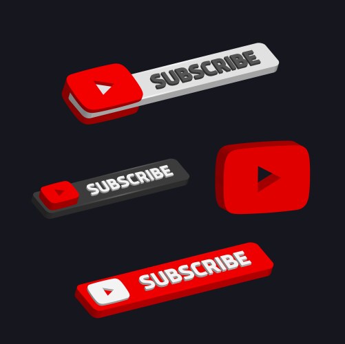 Youtube Button Vector Images (over 3,500)
