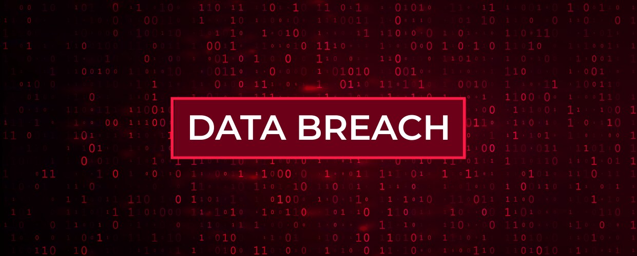 Digital binary code on dark red background data vektorbild