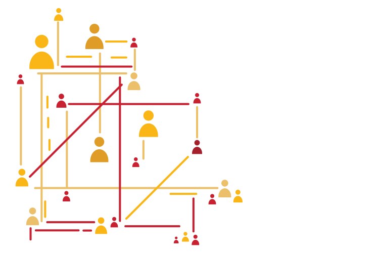 Human connections Royalty Free Vector Image - VectorStock
