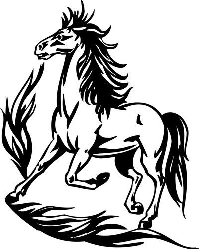 Horse Vector Image