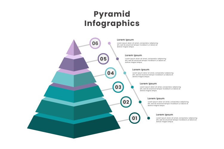 Business pyramid diagram infographic template – Royalty-Free Vector ...