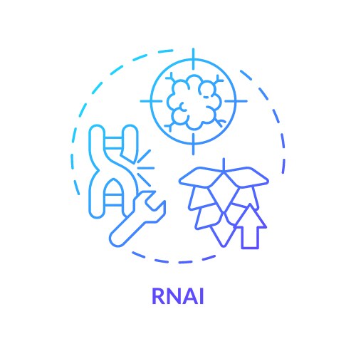 Rag blue gradient concept icon Royalty Free Vector Image