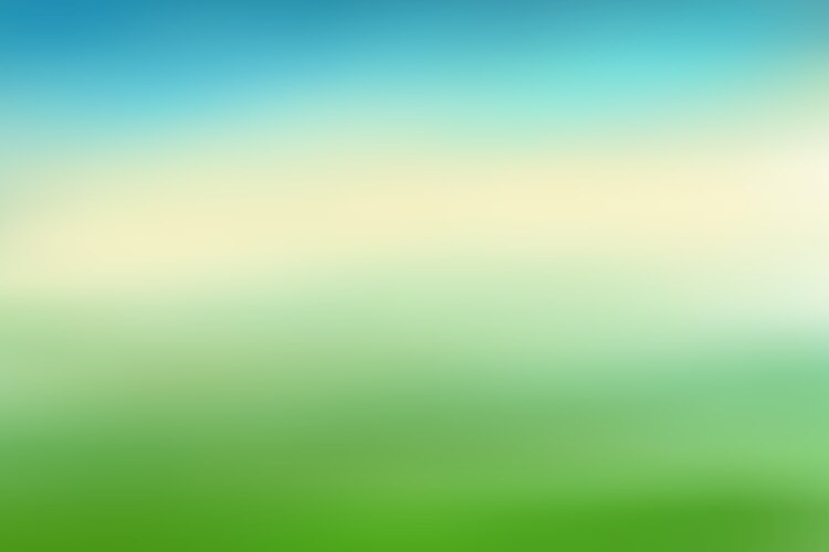 blue and green blurred background vector image vector image