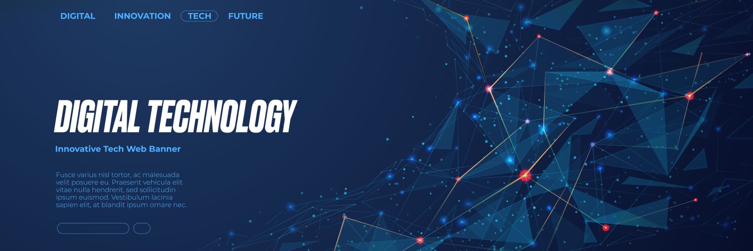 Plexus abstract tech background web presentation vector image