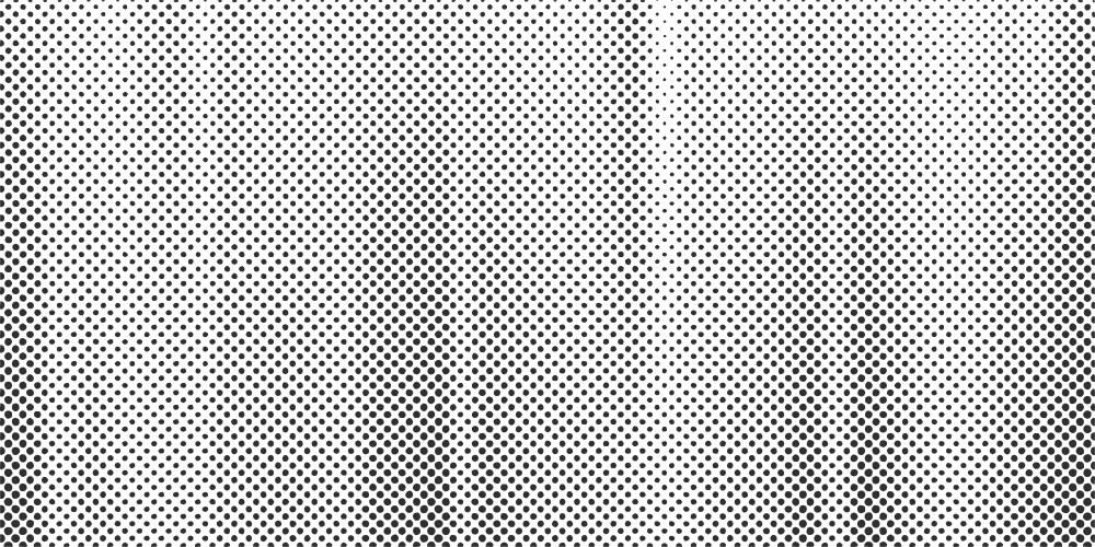 Halftone dotted background retro striped texture vector image