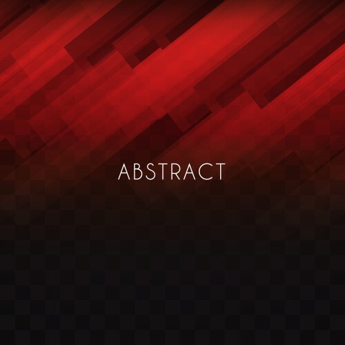 Abstract halftone lines in red and black color Vector Image