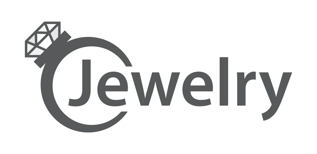 Diamond jewelry fashion beauty logo Royalty Free Vector