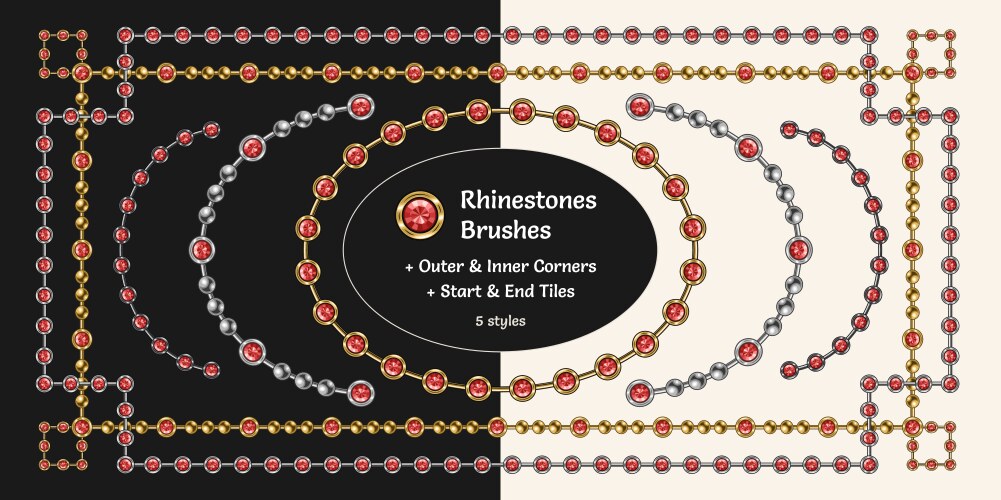 Rhinestone Pattern Vector Images (over 990)